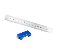 Accuracy Engineered Woodworking Measuring Tool Featuring Aluminum Build & Sliding Positioning Mechanism for Project Positioning Block Measuring Tool for Woodworkers