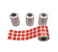Accuracy Enhancement Pack 900 Splatter Target Stickers on a Convenient Roll (Red)