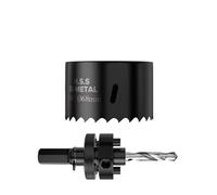 Accuracy Galvanized Steel Hole Cutter for Flame Security Conduits and Mechanical Junctions Professional Installation Tools Galvanized Steel Hole Cutter