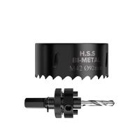 Accuracy Galvanized Steel Hole Cutter for Flame Security Conduits and Mechanical Junctions Professional Installation Tools Metal Mechanical Shirt Cutter