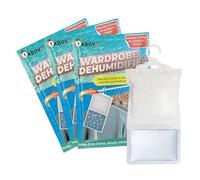 ACCURATE 210g Hanging Wardrobe Dehumidifier, Condensation Remover, Moisture Absorber, Dehumidifiers for Damp, Mould, Moisture in Wardrobe (3)