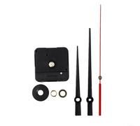 Accurate 24-Hour Quartz Wall Clock Movement Replacement Module with Complete Metal Hand Kit for DIY or Broken Clock Repair Projects (A)
