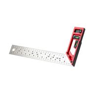 Accurate Carpentry Layout Instrument with Marking, Bubble Indicators, Multiple Hole Designs Metal Multiple Angled Marking Square