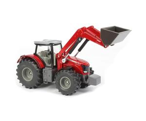 ACCURATE DIECAST SIKU 1:50 SCALE MASSEY FERGUSON TRACTOR WITH FRONT LOADER