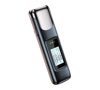 Accurate Drunk Driving Test Breathalyzer With Color Indicator Lights ABS Drunk Driving Tester Breathalyzer Easy To Carry As shown