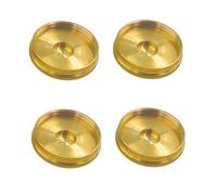 Accurate Fit French Horn Bottom Cover Plate Repair Component Metal Texture for Acoustics Easy Installation French Horn Bass Case Cover