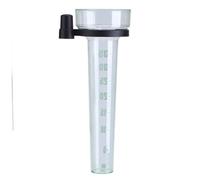 Accurate for outdoor Rain Gauge for Garden Yard - Measures Precipitation in Plastic Tube - Easy-to-Read Udometer - 35mm Capacity