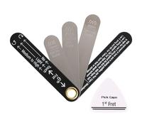 Accurate guitar string height tool, guitar setup ruler, measuring device to improve comfort, suitable for all kinds of