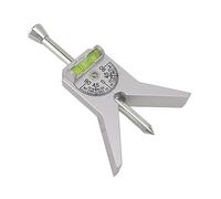 Accurate Location Pipe Center Finder, Pipe Fitting Aluminum Tools for Pipe Measurement, Improves Work Efficiency, Easy to Use, Ideal for House Renovation and Pipe Layout