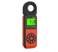Accurate Lux and FC Digital Light Meter Measuring from 1 to 400,000 Lux with Auto Power Off, Range Hold Function and Clear Digital Display for Lighting Assessment