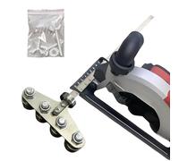 Accurate Positioning Guide - Stainless Steel | Craft Gauge Tool with 60cm Adjustable Rail, Precision Cutting Guidelines | Construction Workshops Carpentry Metal
