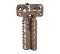 Accurate Screw Measuring Tool Design for Mechanics Providing Comfortable Grip Screw Gauge Tool