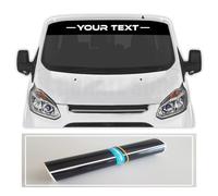Accurate Signs | Custom text Van Sunstrip Sun Strip Windscreen Banner Personalised decal 2000 x 200mm decal sticker