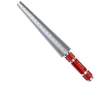 Accurate Stainless Steel Aperture Gauge Taper Cone Cylinder Tool Measuring Inner Diameter of Thin Wall and Plastic Pipe Parts with Clear Measurement Scale (15-30mm)
