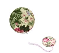 Accurate Tape Measure Sewing Measuring Tape Retractable Body Tape Measure Exquisite Pattern Sewing Tape Measure for Tailor Body Measurement Costume Designer (Rural Rose)