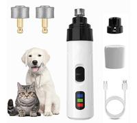 Accuratew Rechargeable USB Charging Electric Pet Nail Grinder, Silent Groom Pro for Dogs, Heusom Silent Groom Pro Nail Grinder, Silent Groom Pro (Standard B)