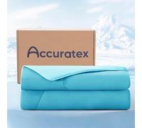 ACCURATEX Cooling Blanket 240 x 220 cm, Summer Blanket with Q-Max > 0.45 Arc-Chill Cooling Fibre, Lightweight & Breathable for Hot Sleepers, Night Sweats and Climate Control, Cooling Blanket for