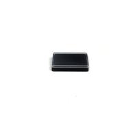 Accuratus Cherry MX Relegendable Keycap - Black, Cherry MX stem on Back with Clear Top Cover (1x2 Double)