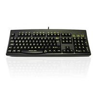 Accuratus KYBAC260-HIVISUP keyboard USB QWERTY English Black