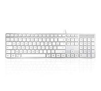 Accuratus 301 MAC FRENCH - USB Full Size Apple Mac Multimedia Keyboard with Square Keys