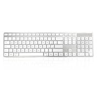 Accuratus 301 Mac Wireless Multi-Device - Dual Bluetooth 5.2 & RF 2.4GHz Wireless Multi-Device Multimedia Apple Mac Slim Keyboard (Italian Layout)