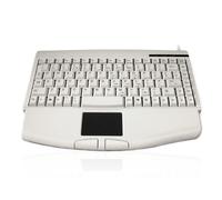 Accuratus 540 keyboard Office USB QWERTY UK English White