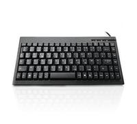 Accuratus 595 FRENCH - PS2 Professional Mini French AZERTY Layout Keyboard with Mid Height Keys