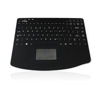 AccuMed 540 V3 - RF 2.4GHz Wireless Mini Sealed IP67 Antibacterial Medical/Clinical Keyboard with Touchpad