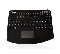 AccuMed 540 V2 - USB Mini Sealed IP67 Antibacterial Medical/Clinical Keyboard with Touchpad