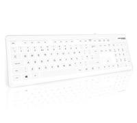 AccuMed Value Keyboard - 105 Key IP68 Sealed Antibacterial Medical Keyboard
