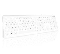 AccuMed Value Keyboard - 105 Key IP68 Sealed Antibacterial Medical Keyboard