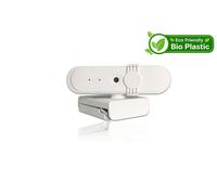 Accuratus BIO CAM900 Webcam - Full HD USB Camera Biodegradable Plant Based Resin Case - White