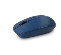 Accuratus Bio M100 Multidevice Wireless Mouse - Multidevice Dual Bluetooth 5.1 & RF 2.4GHz Full Size Biodegradable Plant Based Resin Mouse - Woad Blue