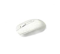 Accuratus Bio M100 Multidevice Wireless Mouse - Multidevice Dual Bluetooth 5.1 & RF 2.4GHz Full Size Biodegradable Plant Based Resin Mouse - Chalk White