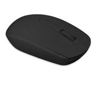 Accuratus Bioplastic M100 Mouse - Wireless Full Size Mouse with White/Black Biodegradable Case (Black)