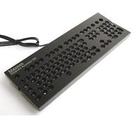 Accuratus Ceratech 260 Hi-Vis Keyboard and Keyguard bundle. upper case
