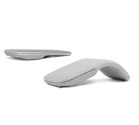 Accuratus Curve Touch Mouse - Bluetooth® Wireless Foldable Mouse with Touch Scroll (White)