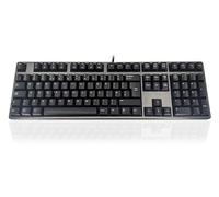 Accuratus DECK 108 - Professional & Durable Mechanical Keyboard with red Cherry MX keys