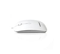 Accuratus Image Blue Light - USB Blue Light High Resolution Slim-line Glossy Mouse - White
