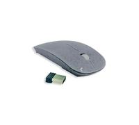 Accuratus Image ECO Step One Wheat Mouse - Wireless Bluetooth Bioplastic Wheat Grass Polymer Mouse (Pewter Grey)