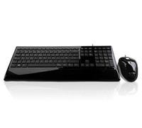 Accuratus Image Set - USB Full Size Slim Keyboard and Mouse with Gloss Finish