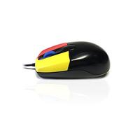 Accuratus Junior - USB Mini Antibacterial Mouse with Coloured buttons and Scroll Wheel