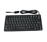 Accuratus K82A 15KV- USB/PS2 Combo Mini Scissor Key Keyboard with 15KV ESD Air Discharge (Cryllic Layout)