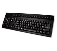 Accuratus Left Hander - USB Full Size Programmable Left Handed Keyboard with Mechanical Switches