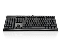 Accuratus Left Hander - USB Professional & Programmable Left Handed Full Size Keyboard with Mechanical Key Switches - Italian