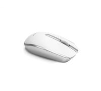 Accuratus M100 MAC Mouse - USB-A Wired Full Size Slim Apple Mac Mouse with Silver and Matt White Tactile Case