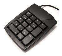 Accuratus Numeric 17 Key USB connected Keypad (Black)