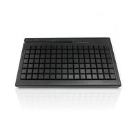 Accuratus S128 - USB Mini EPOS Keyboard with MSR and 128 Fully Programmable Cherry MX Keys