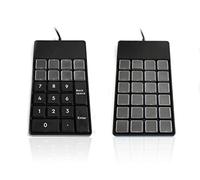 Accuratus S24B - Professional Slim & Durable Fully Customisable USB Keypad with 24 Programmable Keys