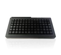 Accuratus S84B - USB Mini EPOS Keyboard with MSR and 84 Fully Programmable Cherry MX Keys